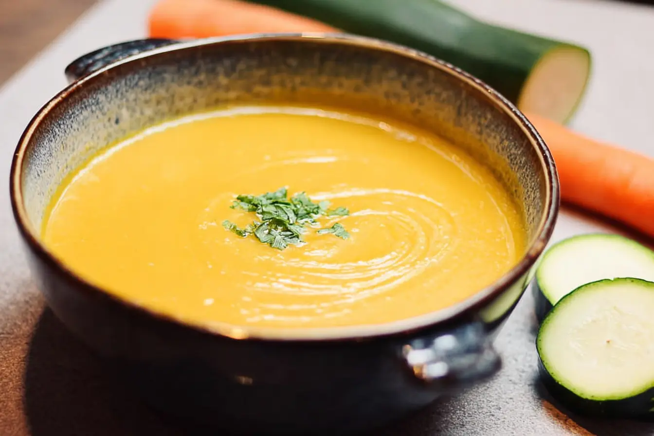 soupe courgette carotte kiri