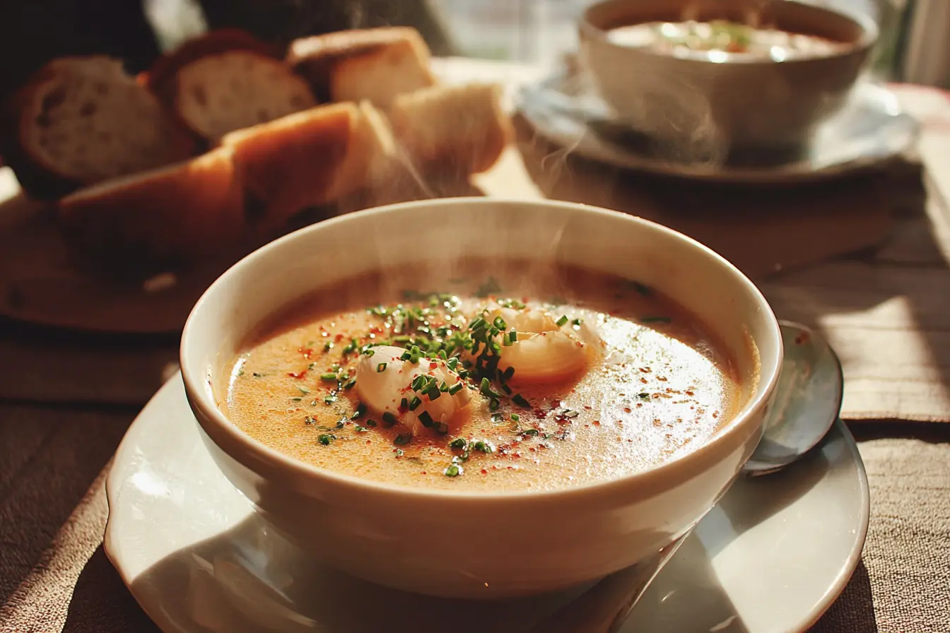 soupe l'ail