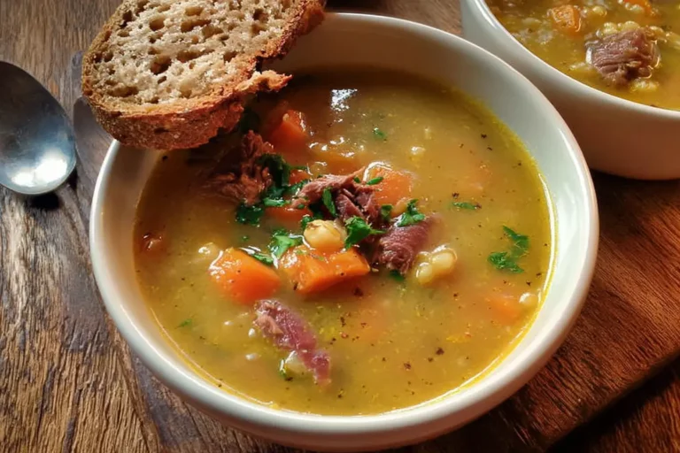 soupe légumes orge viande grisons