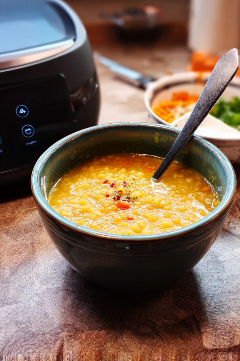 soupe lentilles corail