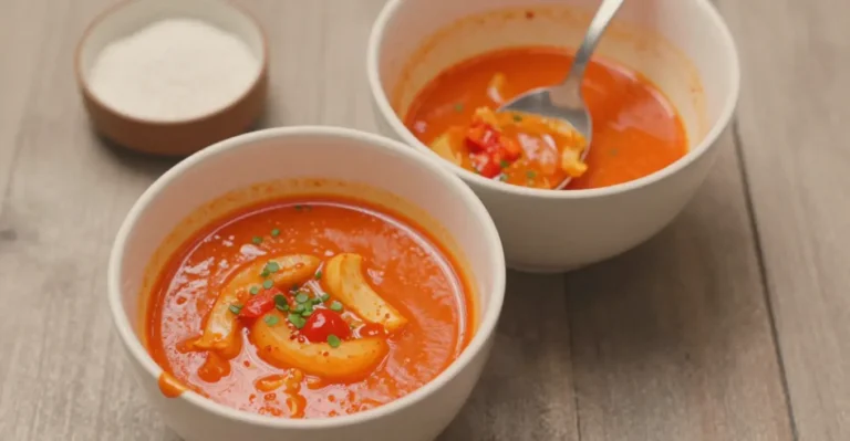 soupe tomate vermicelles