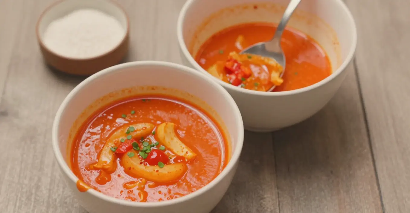 soupe tomate vermicelles