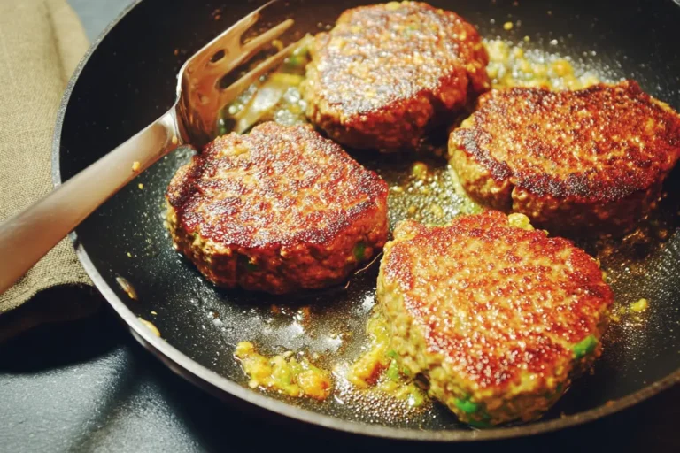 steaks végétaux flocons avoine