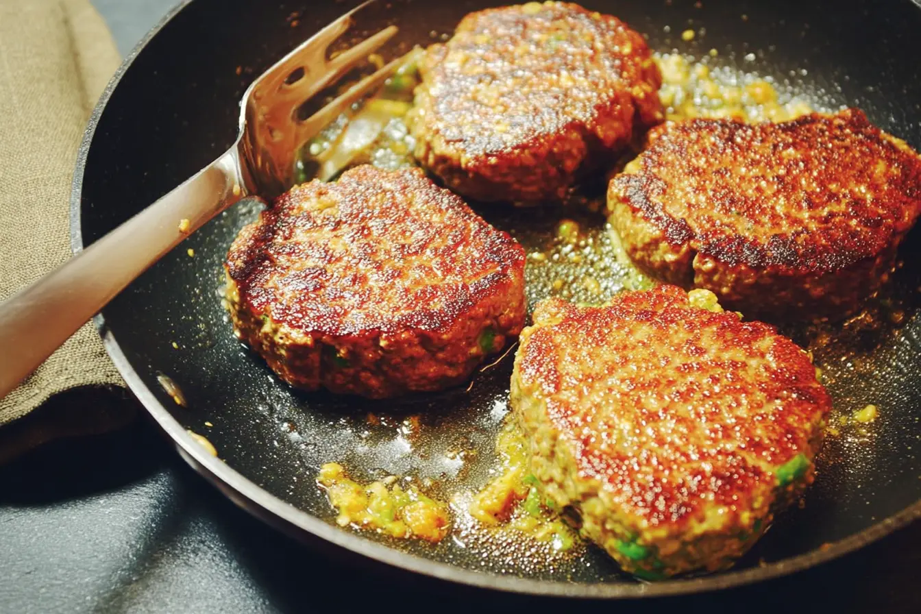 steaks végétaux flocons avoine