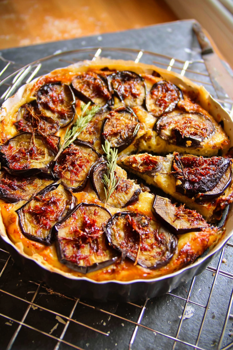 tatin aubergine