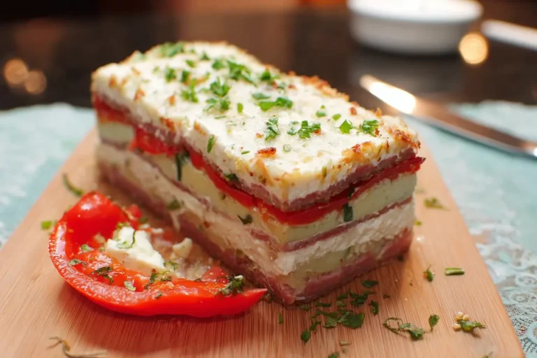 terrine légumes mozzarella