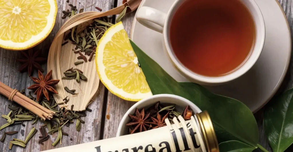 tisane laurier cannelle anis citron