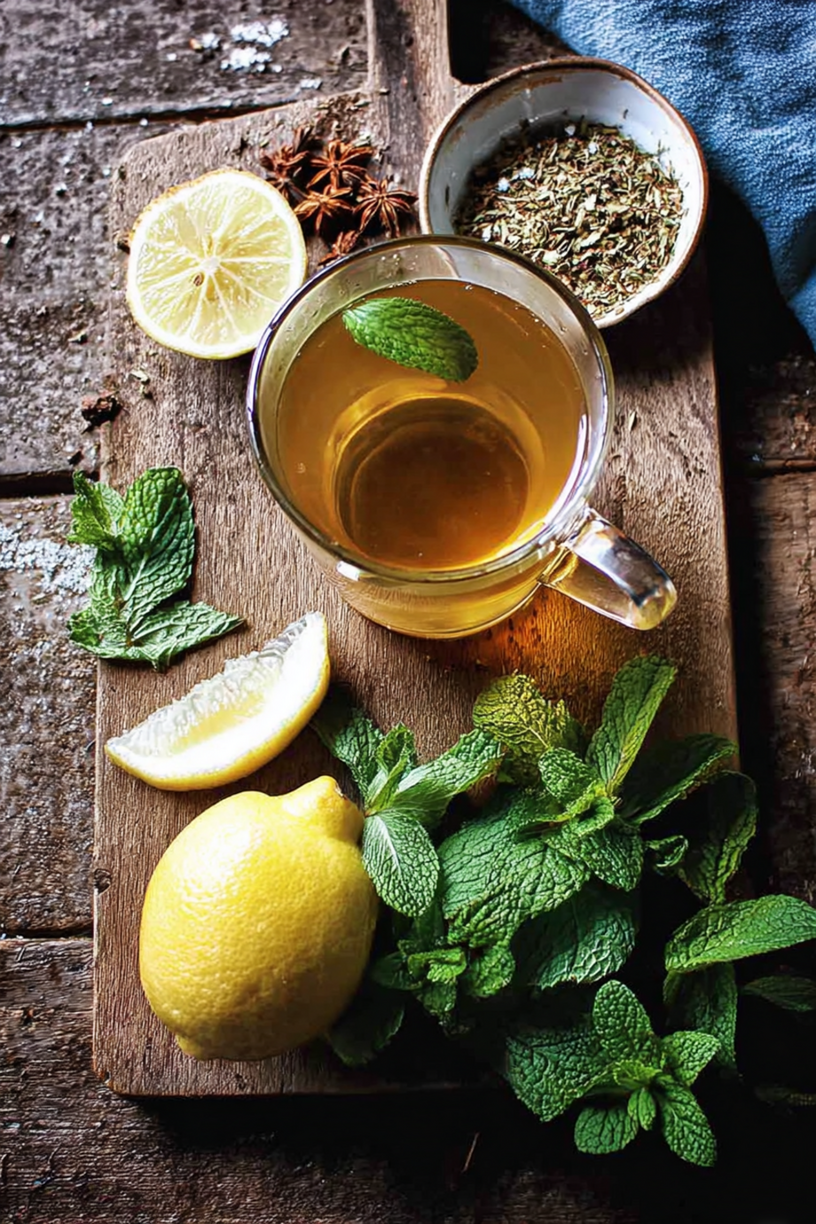 tisane menthe anis citron