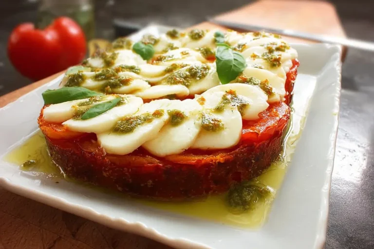 tomate mozza revisitée