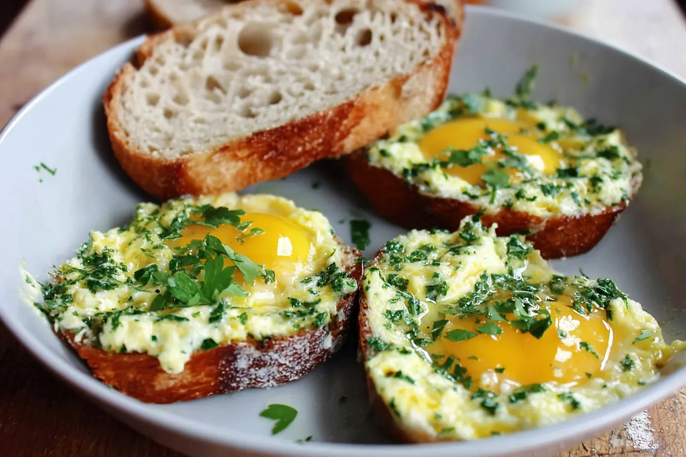 œufs brouillés fines herbes