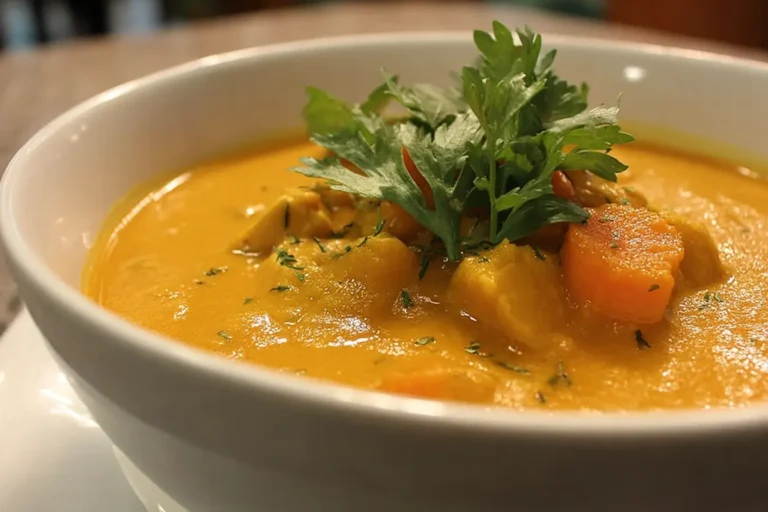 velouté butternut curry coco