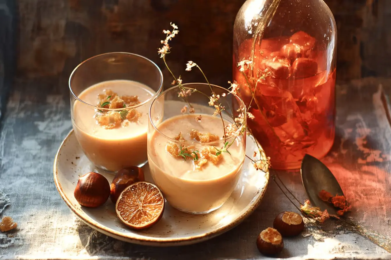 velouté cèpe châtaigne