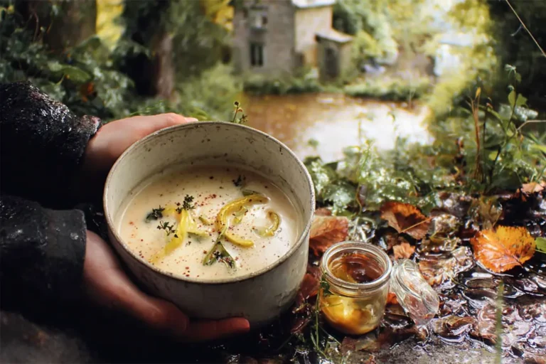 velouté châtaignes céleri