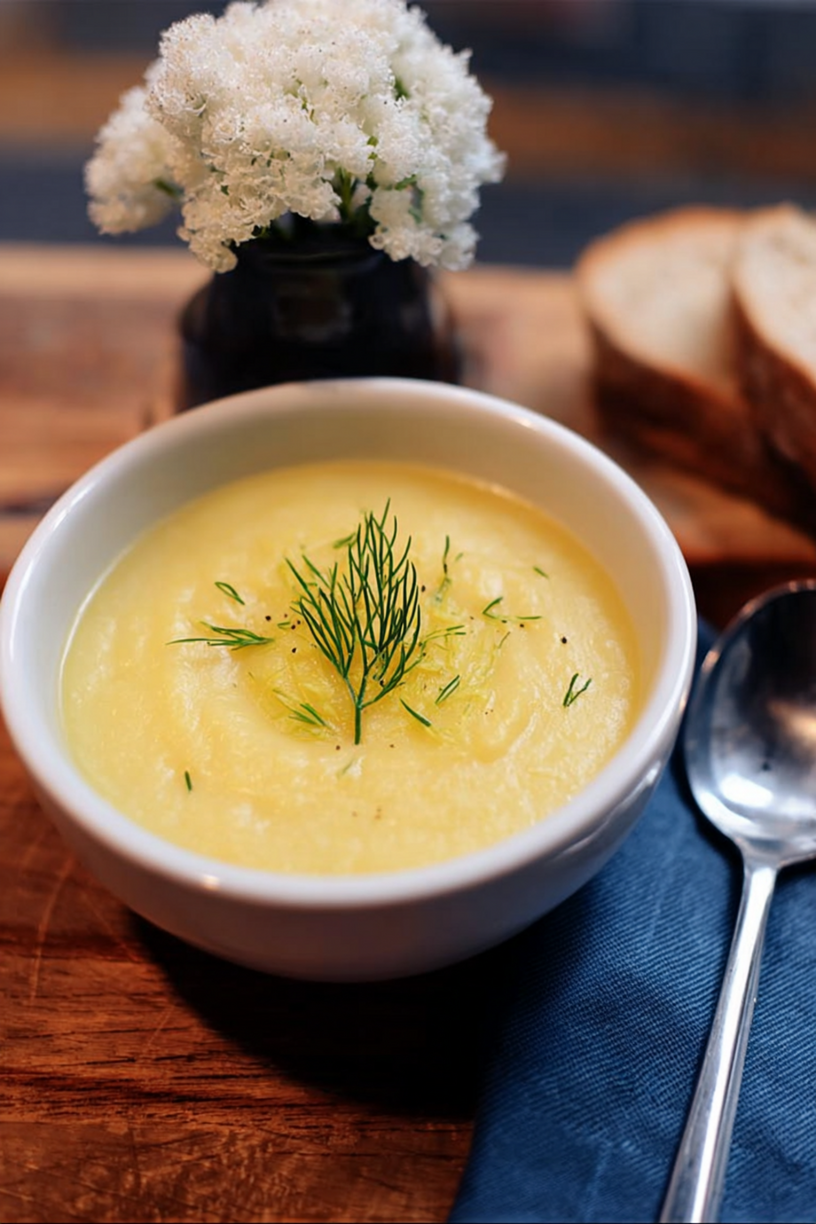 velouté fenouil carotte blanche