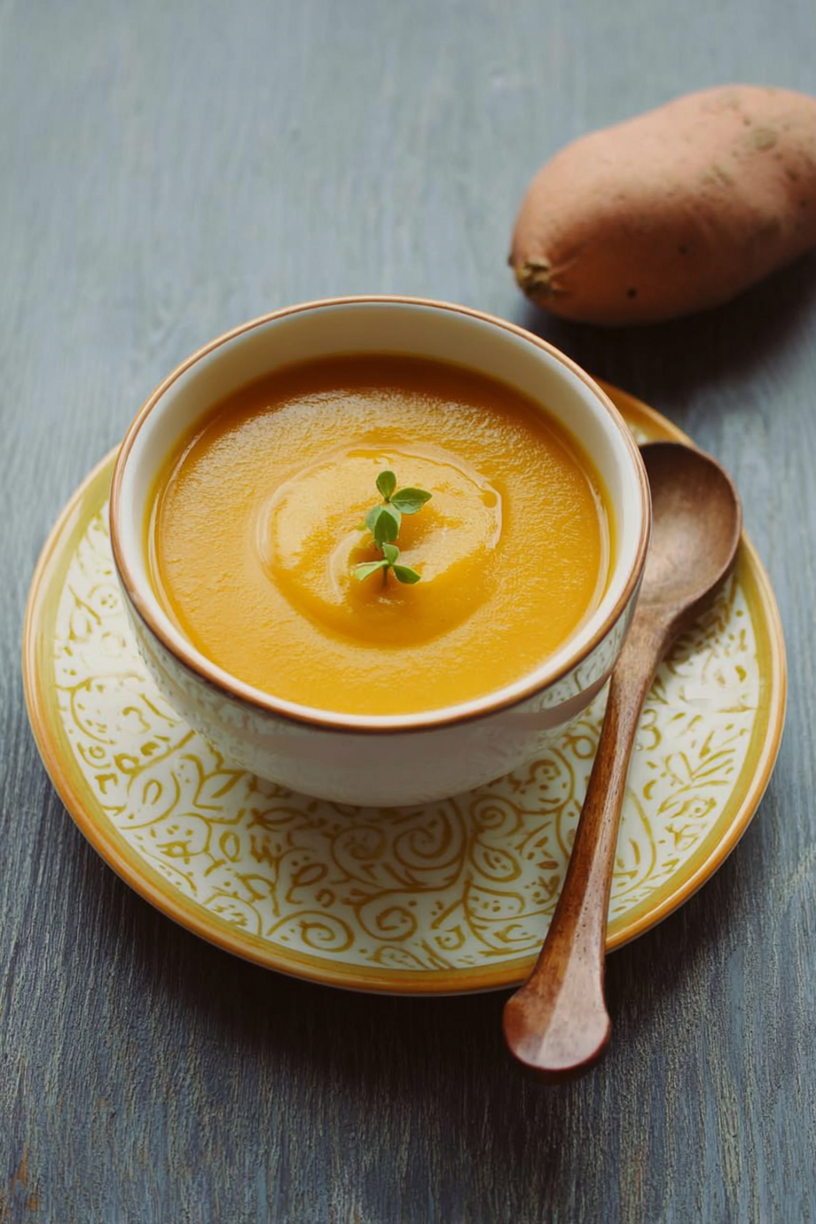 velouté patate douce orange