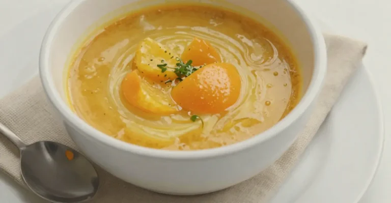 velouté patate douce orange