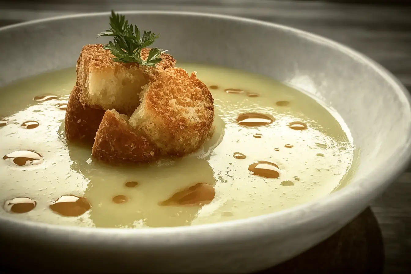 Velouté poireau-pomme de terre