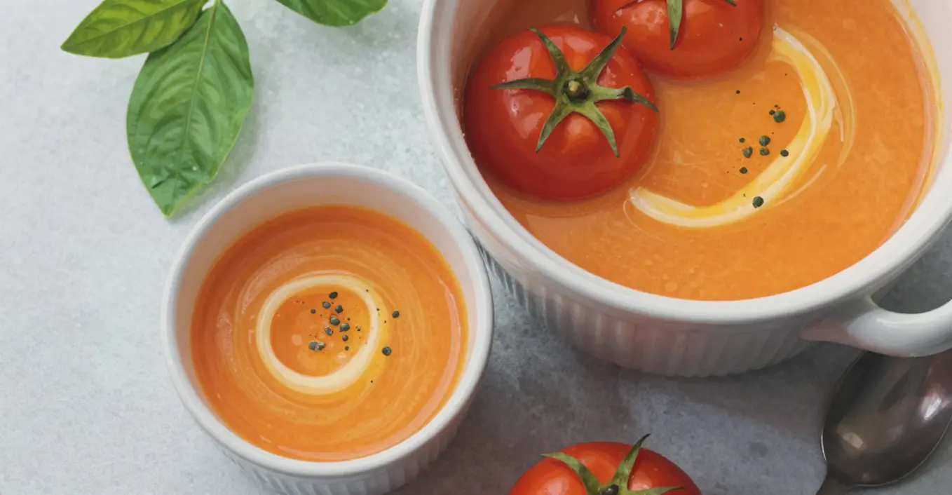 velouté tomates crème